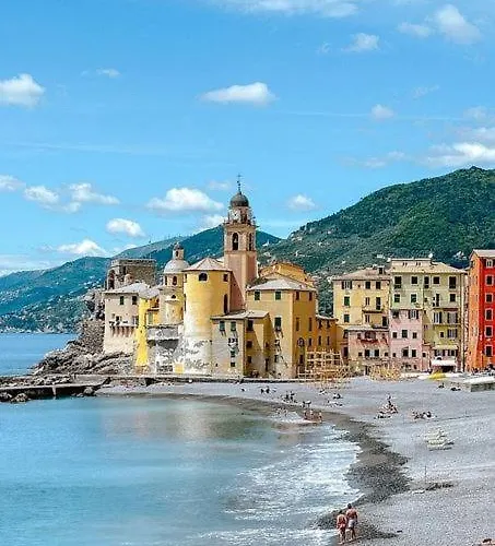 Lägenhet A Due Passi Da Camogli Near To Camogli, With Terrace And Seaside View Recco