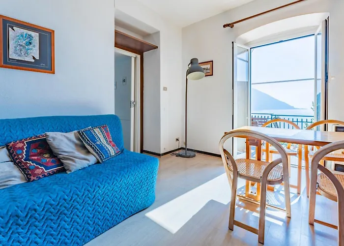 A Due Passi Da Camogli Near To Camogli, With Terrace And Seaside View * Recco
